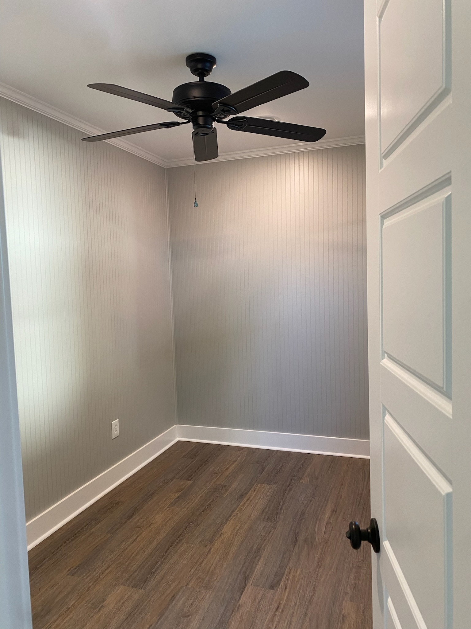 The Bedroom of the Aubri Floor Plan from the Entrance