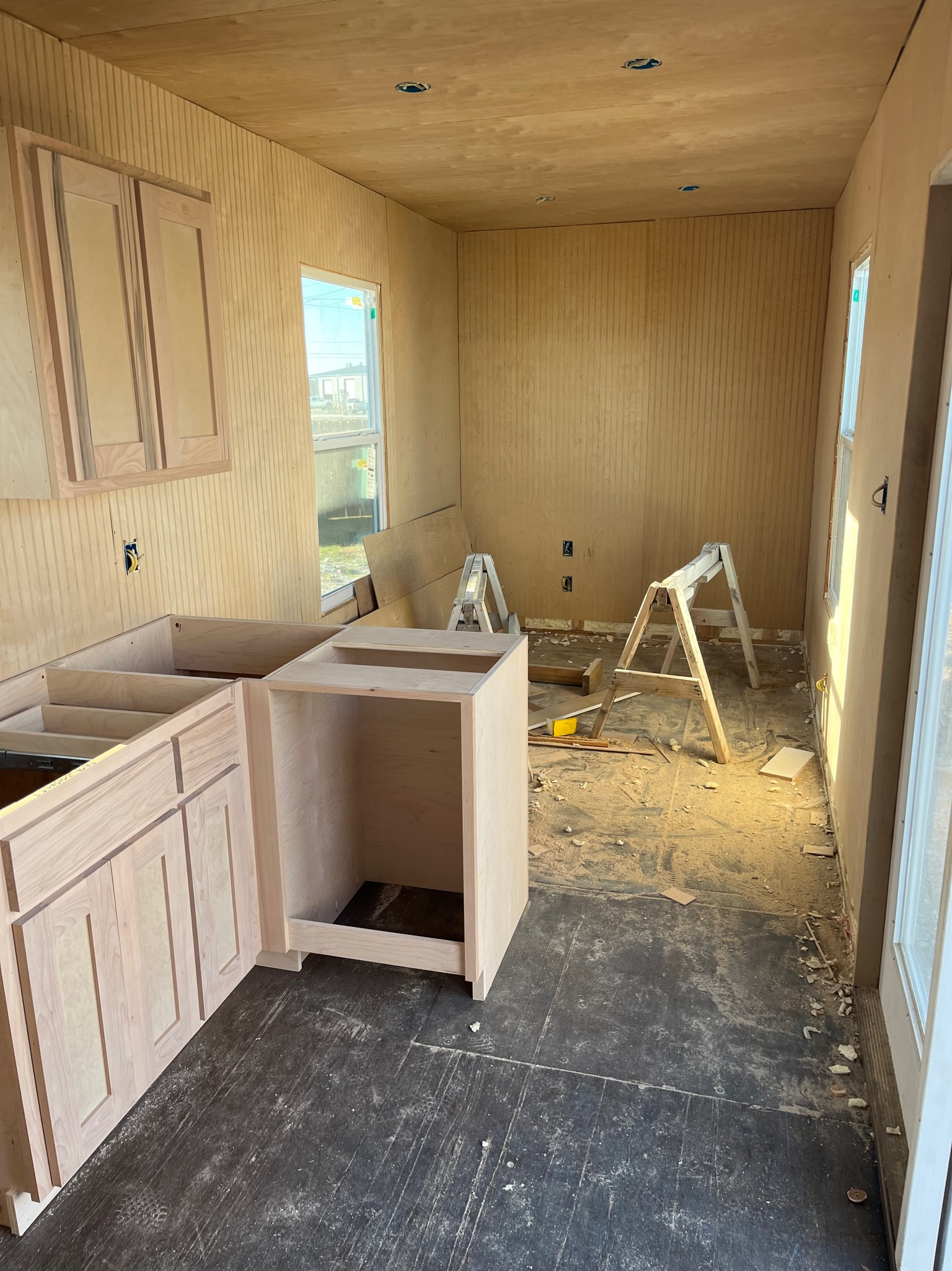 The Custom Cabinet Installation available in all Floor Plans