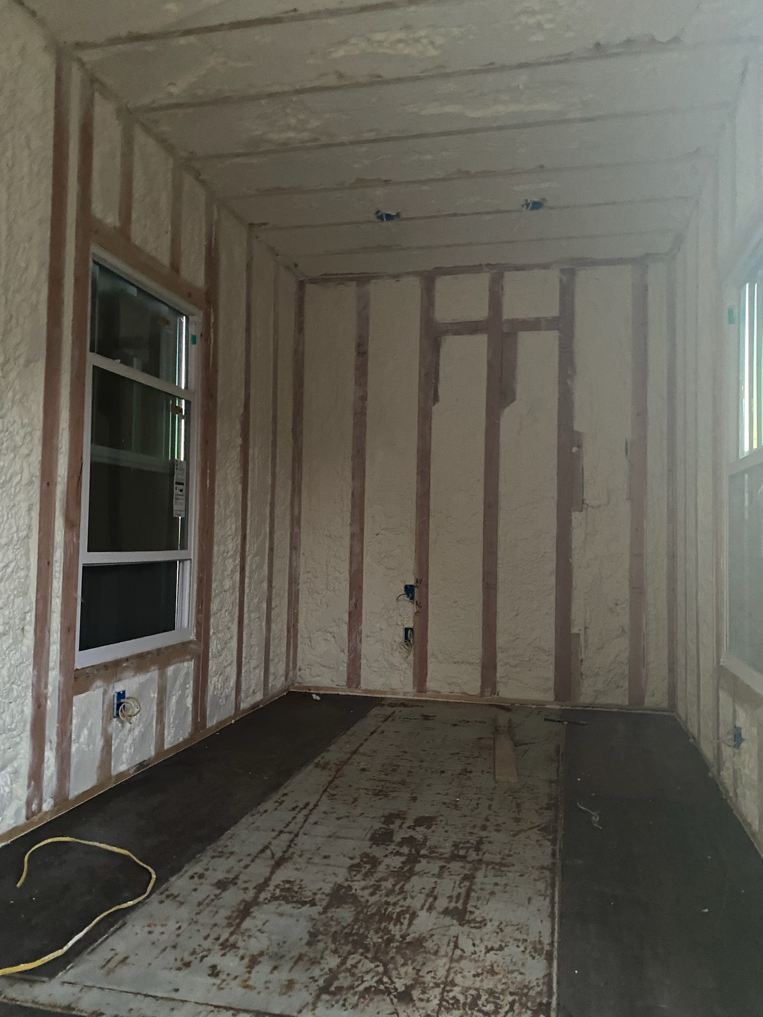 Our full foam spray insulation is standard in all of our Floor Plans